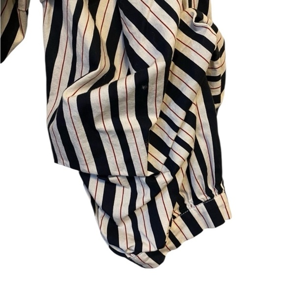 Eloquii Printed Puff Sleeve Wrap Dress Size 16, 97% Cotton - Picture 11 of 11